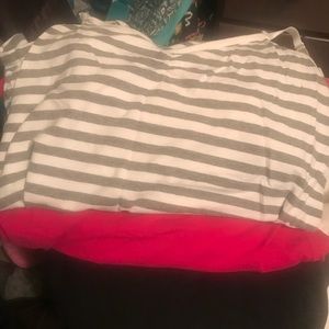 Set of 3 nursing tanks